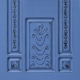SteelLak RAL 5007, патина черная