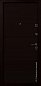Дверь  Ларго цвет коричневый/коричневый 880х2060 мм внутри