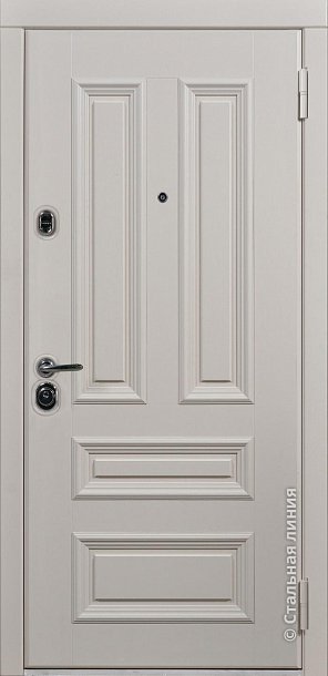 Дверь  Рапсодия цвет слоновая кость/слоновая кость 880х2060 мм