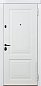 Дверь  Паола цвет белый/белый 860х2050 мм снаружи