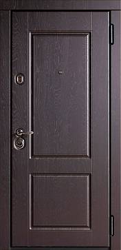 Дверь  Эссен цвет крафтовый дуб/белый 960х2060 мм вид снаружи