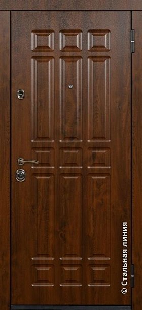 Наружная входная дверь Босфор с двойным контуром