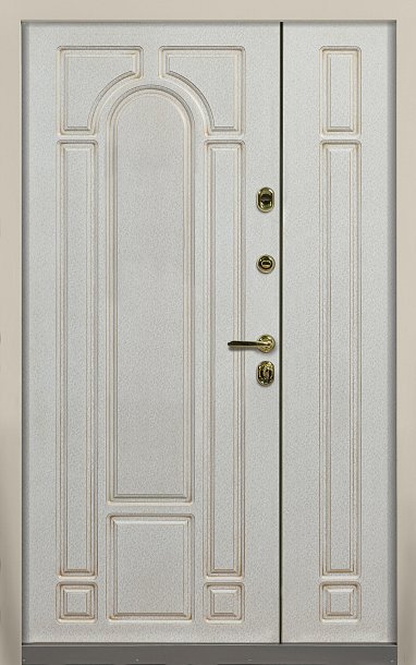 Дверь  Рембрандт цвет белый/белый 1280х2060 мм