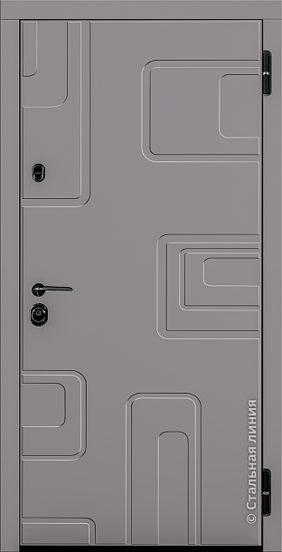 Современная дизайнерская входная дверь Апероль