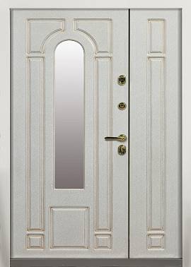 Дверь  Империя цвет белый/белый 1280х2060 мм вид изнутри