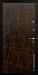 Дверь  Эльба цвет калабрия/калабрия 860х2050 мм вид изнутри