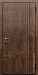 Дверь  Санторини цвет шабо/шабо 860х2050 мм вид снаружи