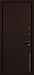 Дверь  Терра цвет коричневый/коричневый 880х2060 мм вид изнутри